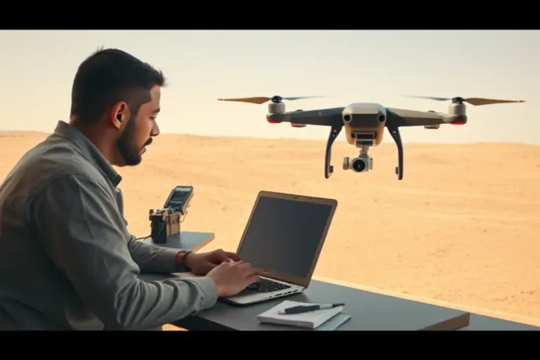 A training scene connecting structured learning and practical field application.